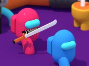 Red Impostor vs Crew