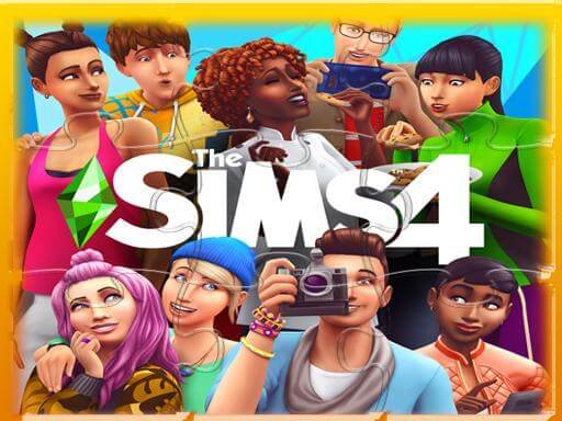 The Sims4 love story Match 3 Puzzle